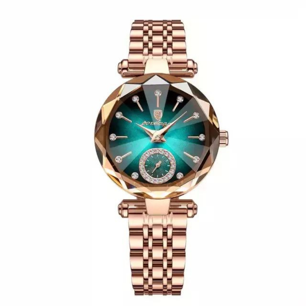 Relógio Feminino Poedagar Modelo Luxo Verde